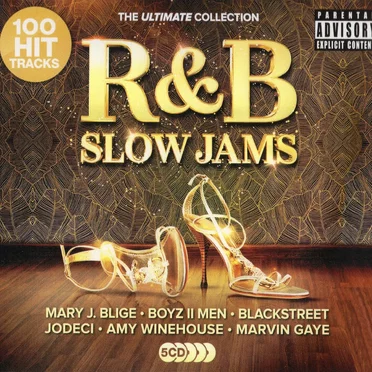 100 Hits R&B Slow Jams by Various Artists - album cover