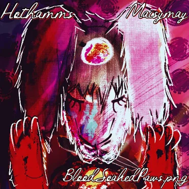 bloodsoakedpaws.png by hothamms - album cover