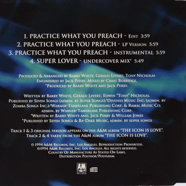 Practice What You Preach