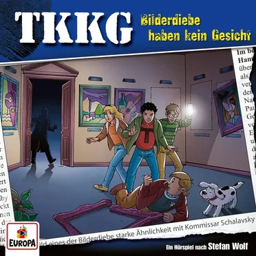 TKKG 224: Bilderdiebe haben kein Gesicht by Stefan Wolf - album cover