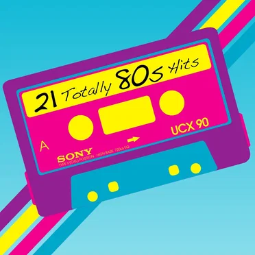 21 Totally 80s Hits by Various Artists - album cover