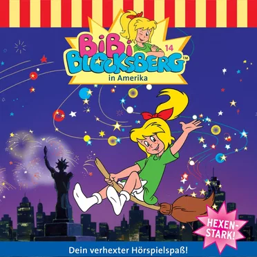 Bibi Blocksberg, Folge 14: ... in Amerika by Bibi Blocksberg - album cover