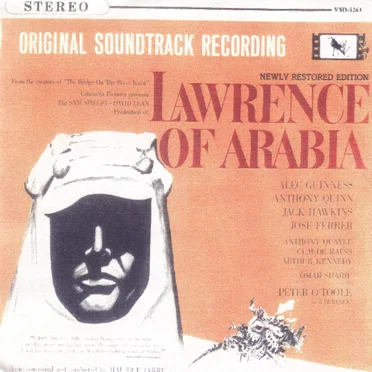 Lawrence of Arabia by Maurice Jarre - album cover