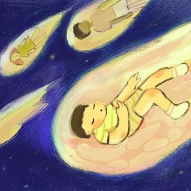 Meteor Showers by Slime Girls - album cover