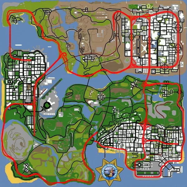 San Andreas Highway System