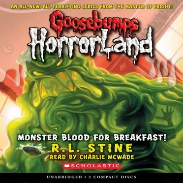 Goosebumps HorrorLand #3: Monster Blood for Breakfast! by R. L. Stine - album cover