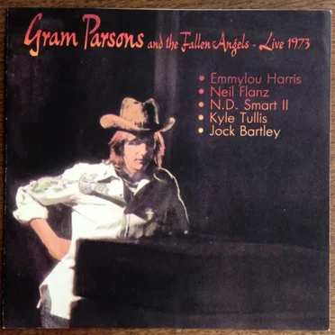 Live 1973 by Gram Parsons and the Fallen Angels - album cover