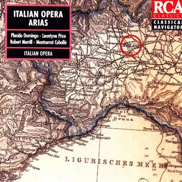 Italian Opera Arias by Various Artists - album cover