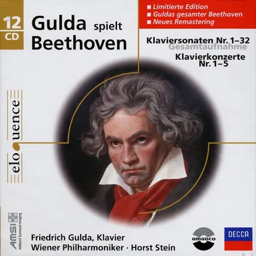 Gulda spielt Beethoven: Klaviersonaten Nr. 1-32 / Klavierkonzerte Nr. 1-5