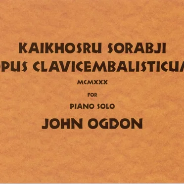 Opus Clavicembalisticum