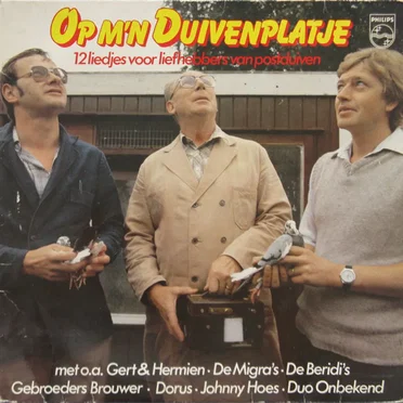 Op m’n duivenplatje: 12 liedjes voor liefhebbers van postduiven by Various Artists - album cover