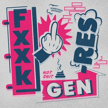 FXXK GENRES by Various Artists - album cover