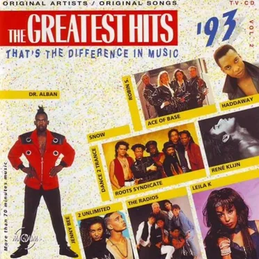 The Greatest Hits '93, Volume 2 by Various Artists - album cover