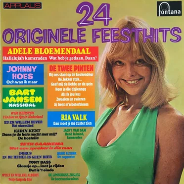 24 originele feesthits! by Various Artists - album cover