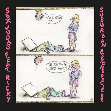 Suburban Psychedelic by Sex Judas feat. Ricky - album cover
