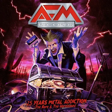 25 Years Metal Addiction – The Rare & the Unreleased by Various Artists - album cover