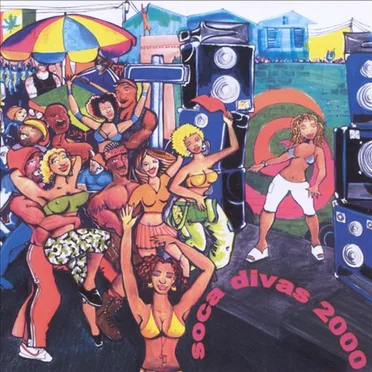 Soca Divas 2000 by Various Artists - album cover