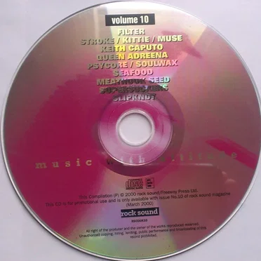 Rock Sound: Music With Attitude, Volume 10 by Various Artists - album cover