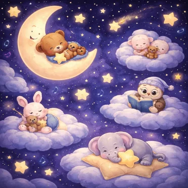 Moonbeam Melodies by Thuggizzle Reads To Kids - album cover