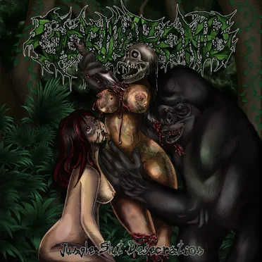 Jungle Slut Desecration by GorillaBomb - album cover