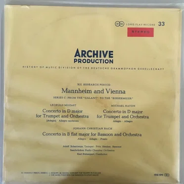 Mannheim And Vienna (XII. Research Period – Series C: From The 'Galant' To The 'Biedermeier')