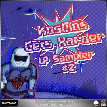 Kosmos Gets Harder LP Sampler #2 by Various Artists - album cover