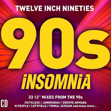 Twelve Inch Nineties: 90s Insomnia by Various Artists - album cover