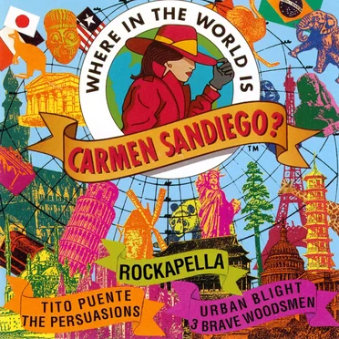 Where in the World Is Carmen Sandiego? by Various Artists - album cover