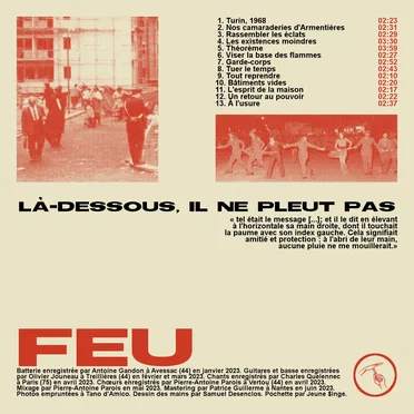 Là-dessous, il ne pleut pas by FEU - album cover