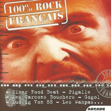 100% rock français by Various Artists - album cover