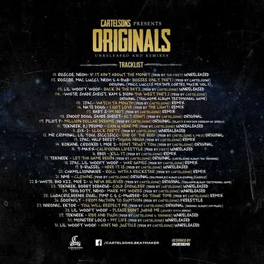Originals, Unreleased and Remixes by Cartelsons - album cover