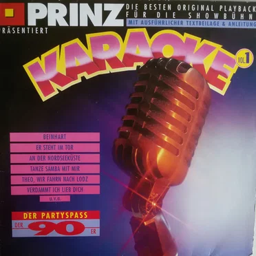 Karaoke, Vol. 1: Der Partyspaß der 90er by Various Artists - album cover