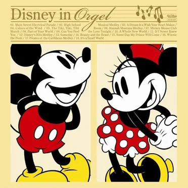 Disney in Orgel by Various Artists - album cover