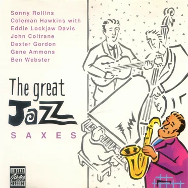 The Great Jazz Saxes by Various Artists - album cover