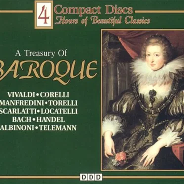 A Treasury of Baroque by Various Artists - album cover