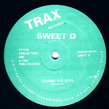 Thank Ya by Sweet D - album cover