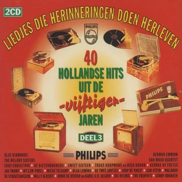 40 Hollandse hits uit de vijftiger jaren, deel 3 by Various Artists - album cover