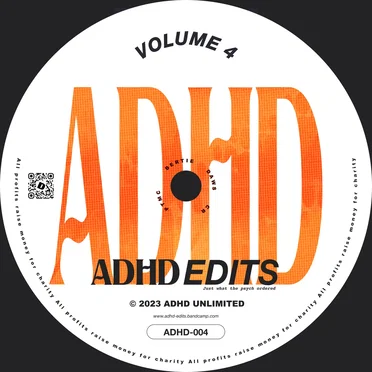 ADHD Edits 004 by Various Artists - album cover