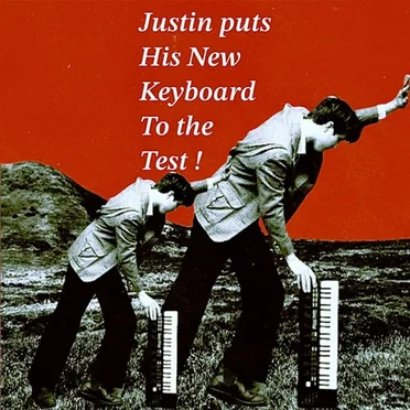 Justin Puts His New Keyboard To The Test