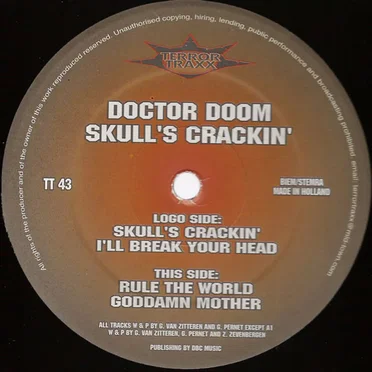 Skull's Crackin' by Doctor Doom - album cover