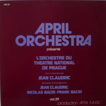 April Orchestra Présente: L’Orchestre du Théâtre National de Prague – Vol. 29