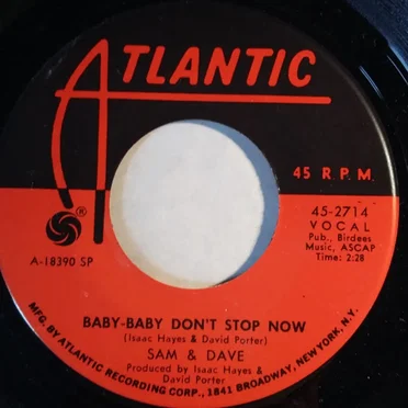 Baby-Baby Don't Stop Now / I'm Not an Indian Giver