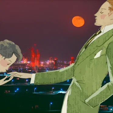 Man and His Salad
