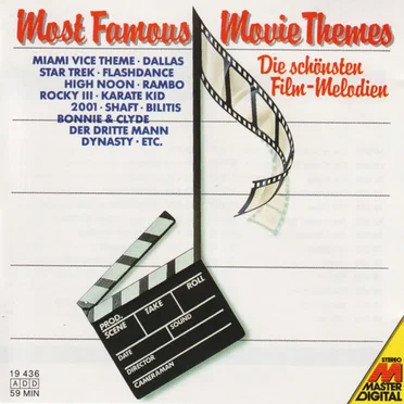 Most Famous Movie Themes - Die schönsten Film-Melodien by Various Artists - album cover