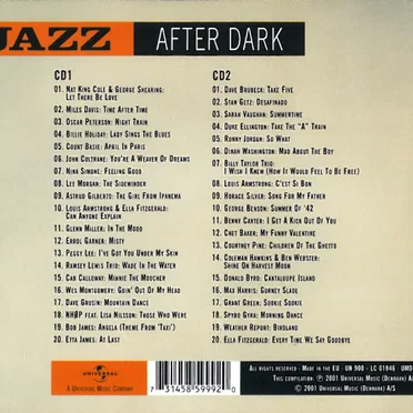Jazz After Dark by Various Artists - album cover