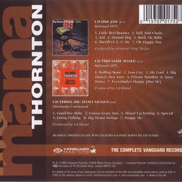 Big Mama Thornton: The Complete Vanguard Recordings