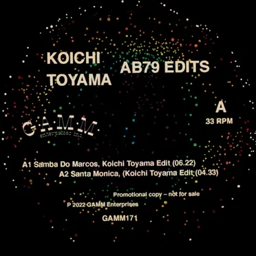 AB79 Edits by Koichi Toyama - album cover