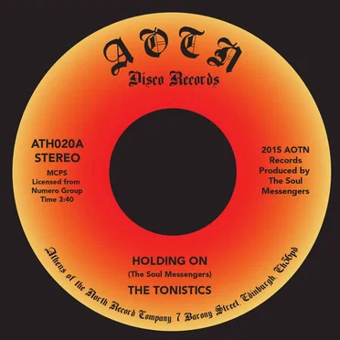 Holding On by The Tonistics - album cover