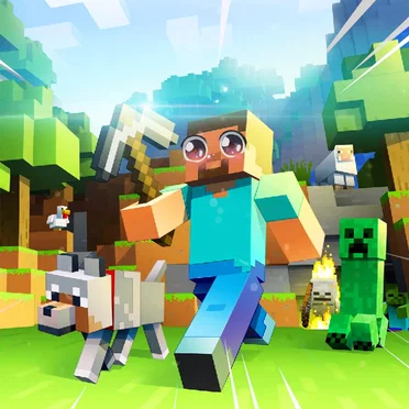 Minecraft, but it's an Anime Opening