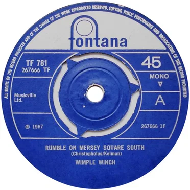 Rumble On Mersey Square South by Wimple Winch - album cover